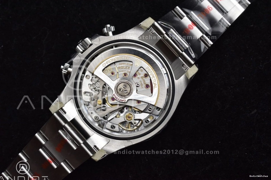 Best On 126500 Dial TechFriendly BTF Black DD Daytona Edition Bracelet 777 904L Steel 1:1 SS 0418